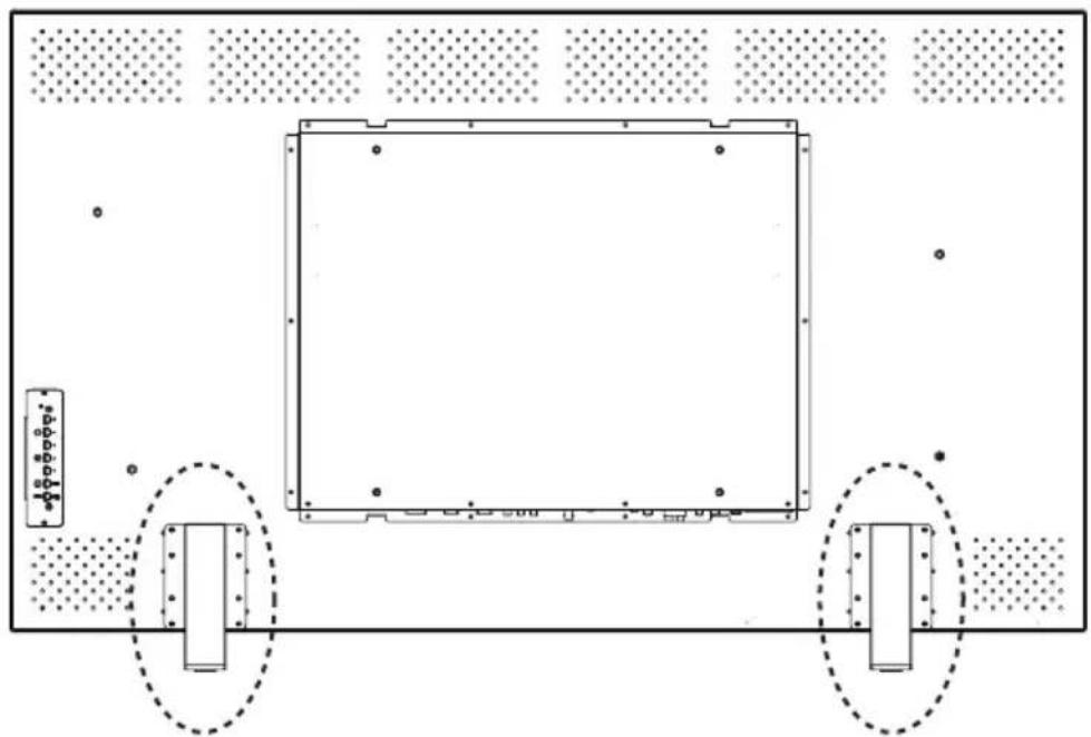 BOSCH UML-553-90 - Placing the Monitor on a Desktop - 4