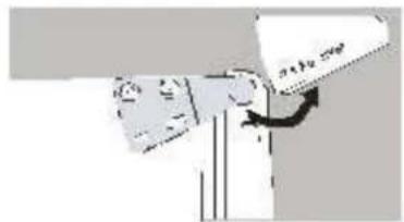 SPT RF-314W - Reversing the Door Swing - 4