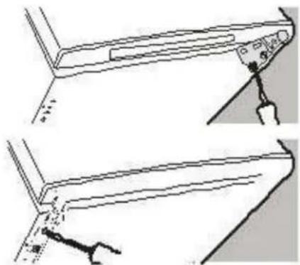 SPT RF-314W - Reversing the Door Swing - 5