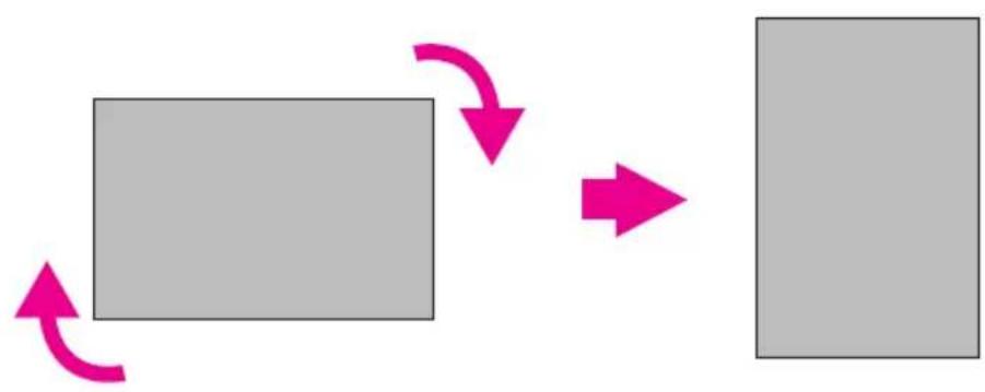 LG 49VL7D - So installieren Sie im Hochformat - 1