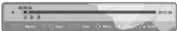 LG BDH9000 - To delete a Marker - 1