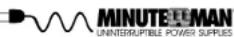 Minuteman ED8200RTXLMB - INPUT / OUTPUT CONNECTIONS: - 2