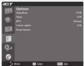 Options Write Music Groups MPB Broadcast Caption Revise Options Move Enter New Cut