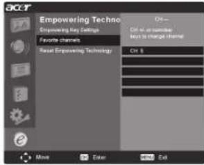 ACER AT4220A - Favorite channel mode in TV - 3