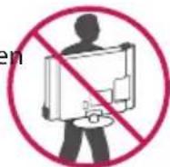 LG 60UH6090 - Lifting and Moving the TV - 1