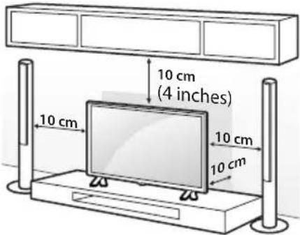 LG 55UU670H - Mounting on a Table - 1