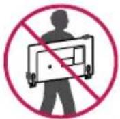 LG 55UU670H - Lifting and Moving the TV - 1