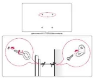 LG 65UK6200PUA - Securing TV to the Wall - 1