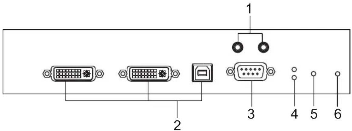 ATEN Altusen KE8950R - KE6940T (Transmitter) Front View - 1