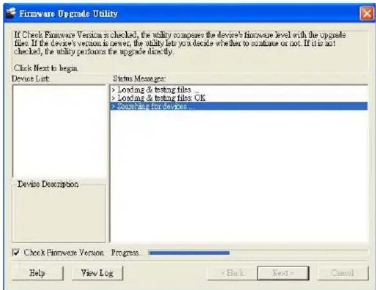 ATEN Altusen KE8950R - Starting the Upgrade - 2