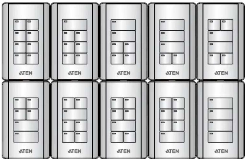 ATEN VK1100 - Keypad Layout Examples - 1
