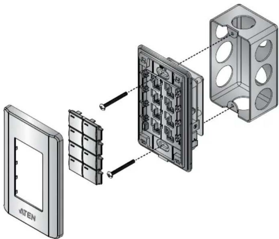 ATEN VK1100 - Keypad Installation - 1