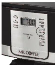 Mr. Coffee JWX27 - Para cancelar DEMORA DEL COLADO: - 1