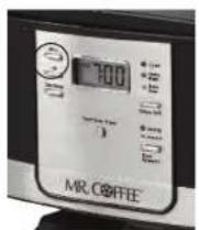 Mr. Coffee JWX27 - Para Programar el Período de Demora del Colado: - 1