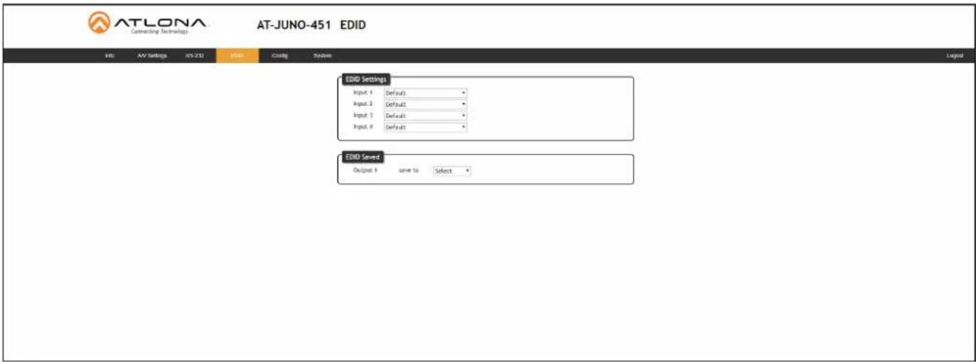Atlona AT-JUNO-451 - EDID page - 1