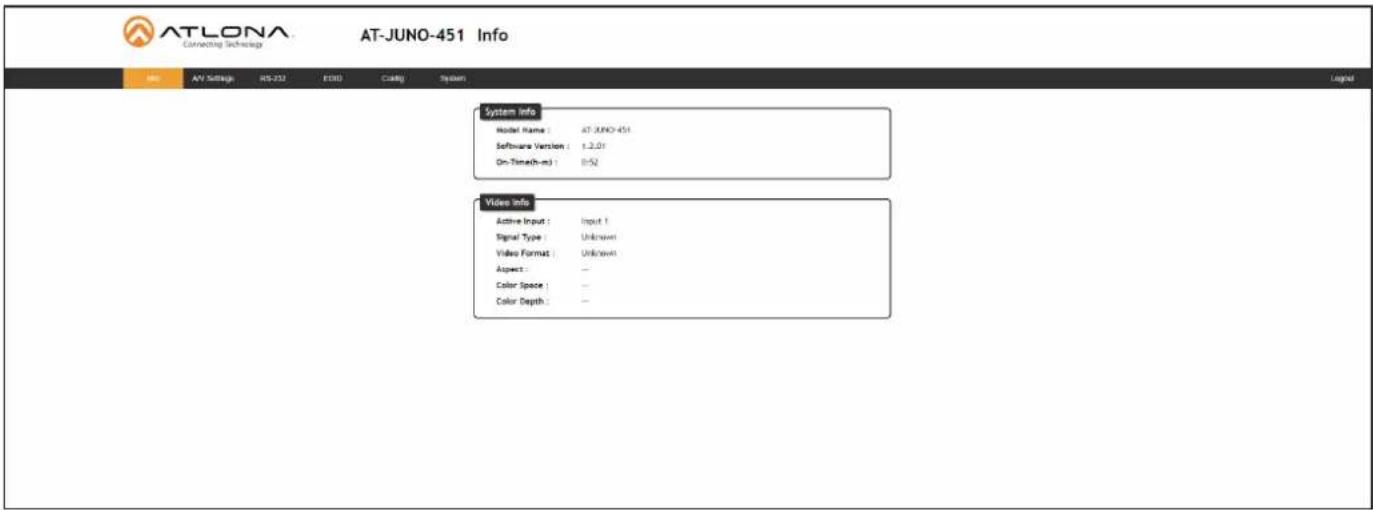 Atlona AT-JUNO-451 - Info page - 1