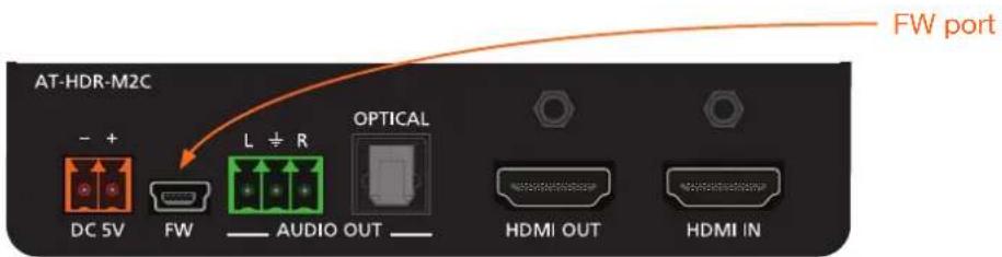 Atlona AT-HDR-M2C - Using USB - 1