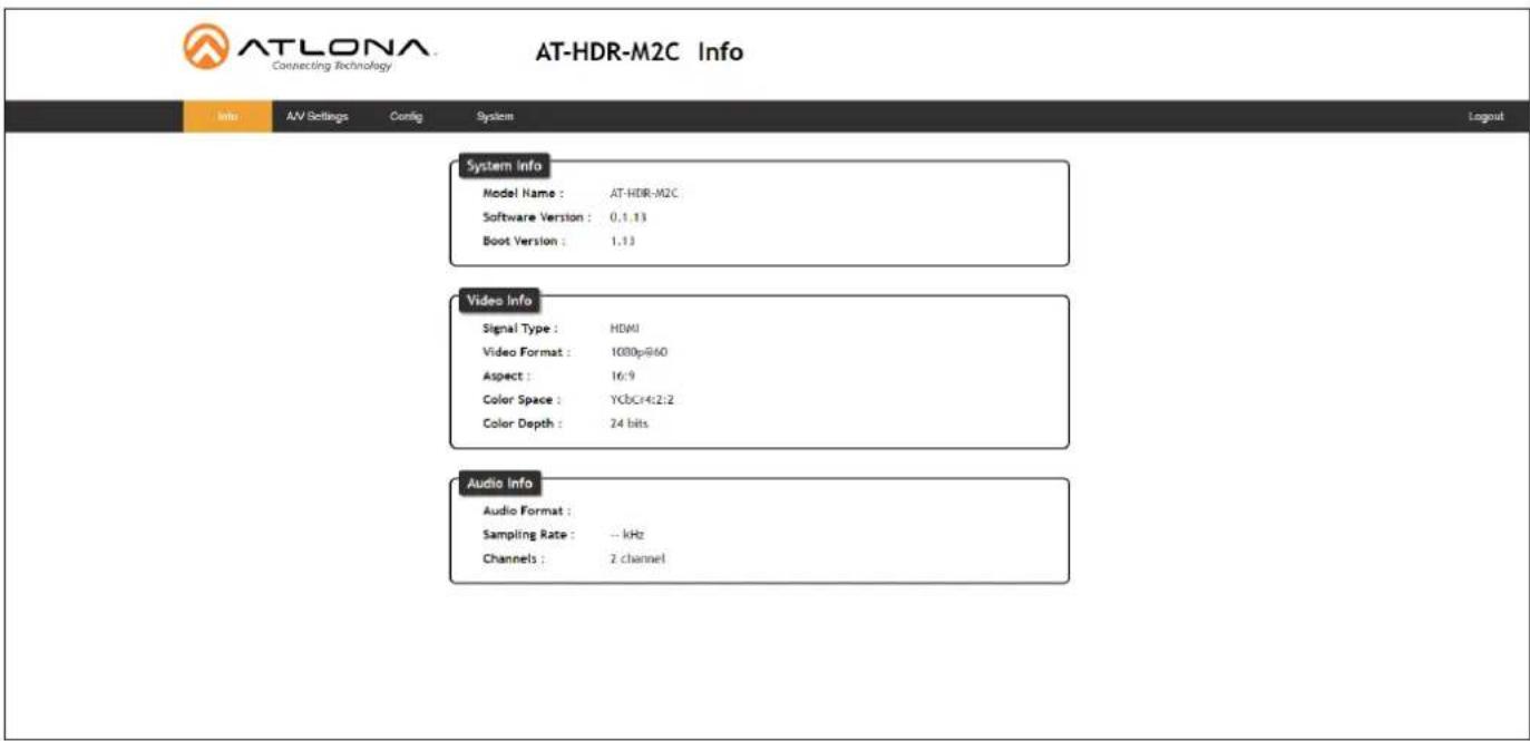 Atlona AT-HDR-M2C - Info page - 1
