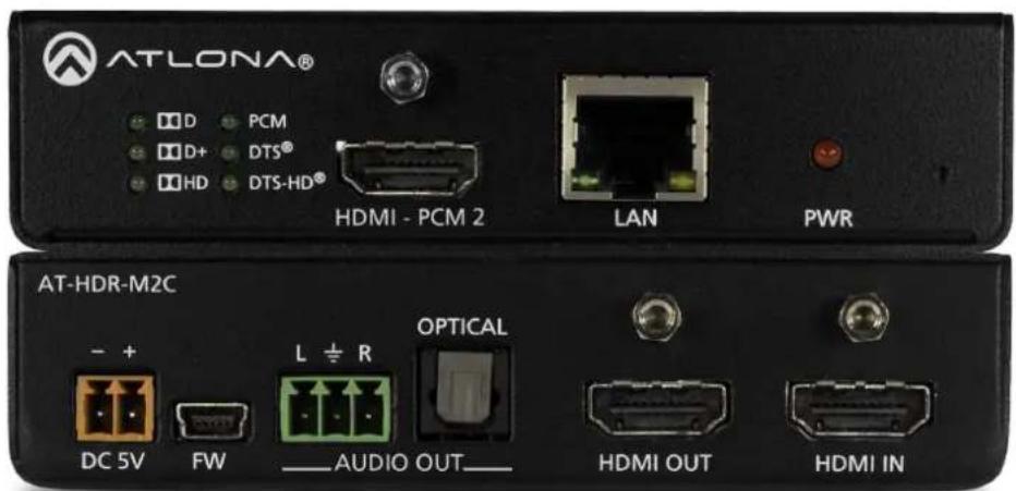 Atlona AT-HDR-M2C - Audio Converter - 1