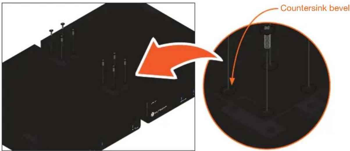 Atlona AT-RON-442 - Dual-unit rack installation - 1