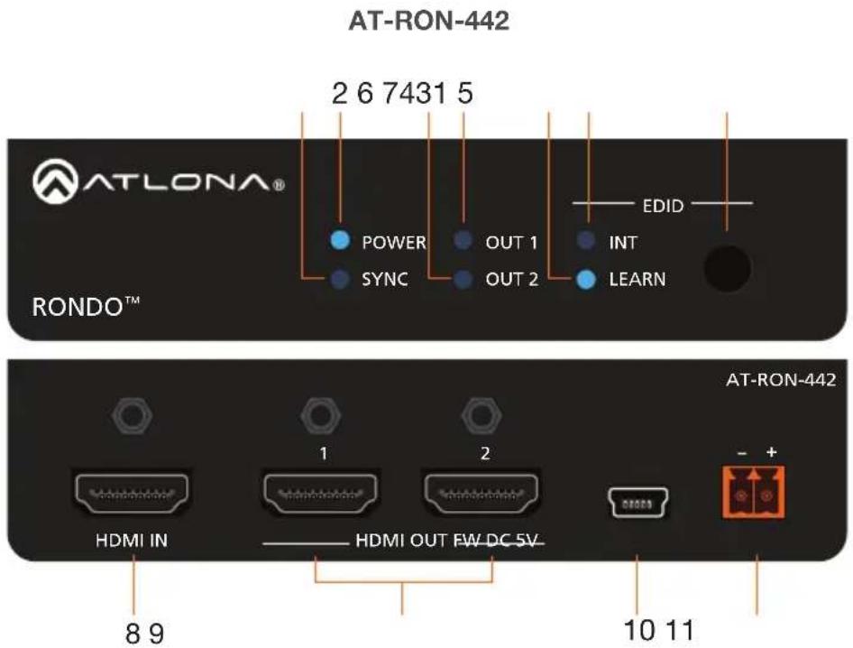 Atlona AT-RON-442 - AT-RON-444 - 2