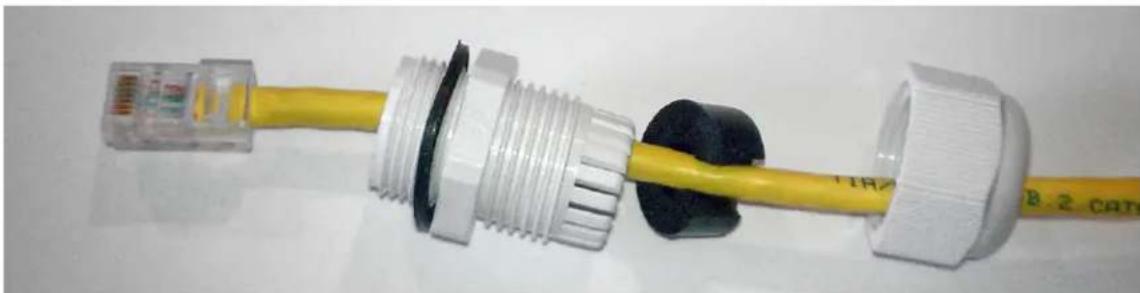 ComNet NetWave NW1 - NW1 and NW2 Outdoor Ethernet Gland Installation - 1