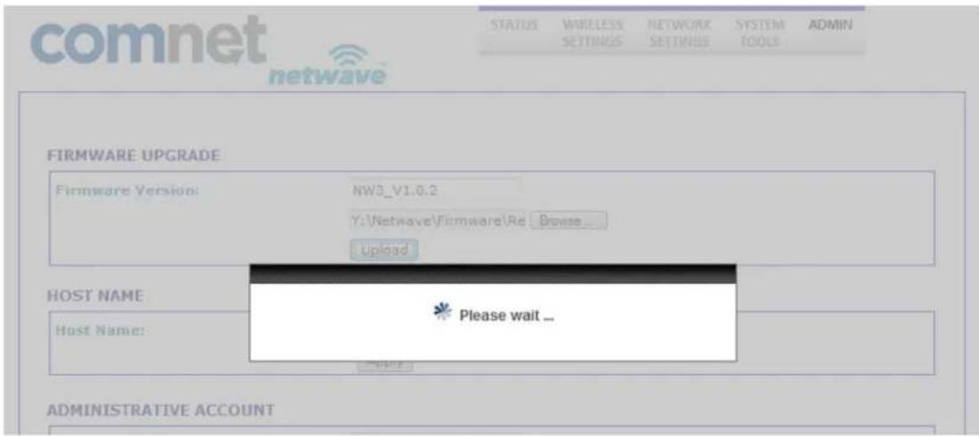 ComNet NetWave NW1 - Firmware Upgrade procedure: - 1