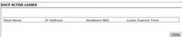 ComNet NetWave NW1 - DHCP Active Leases - 1