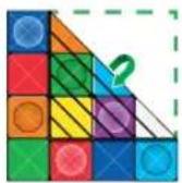 ThinkFun Color Fold - What final fold will make a Large "L"? - 1