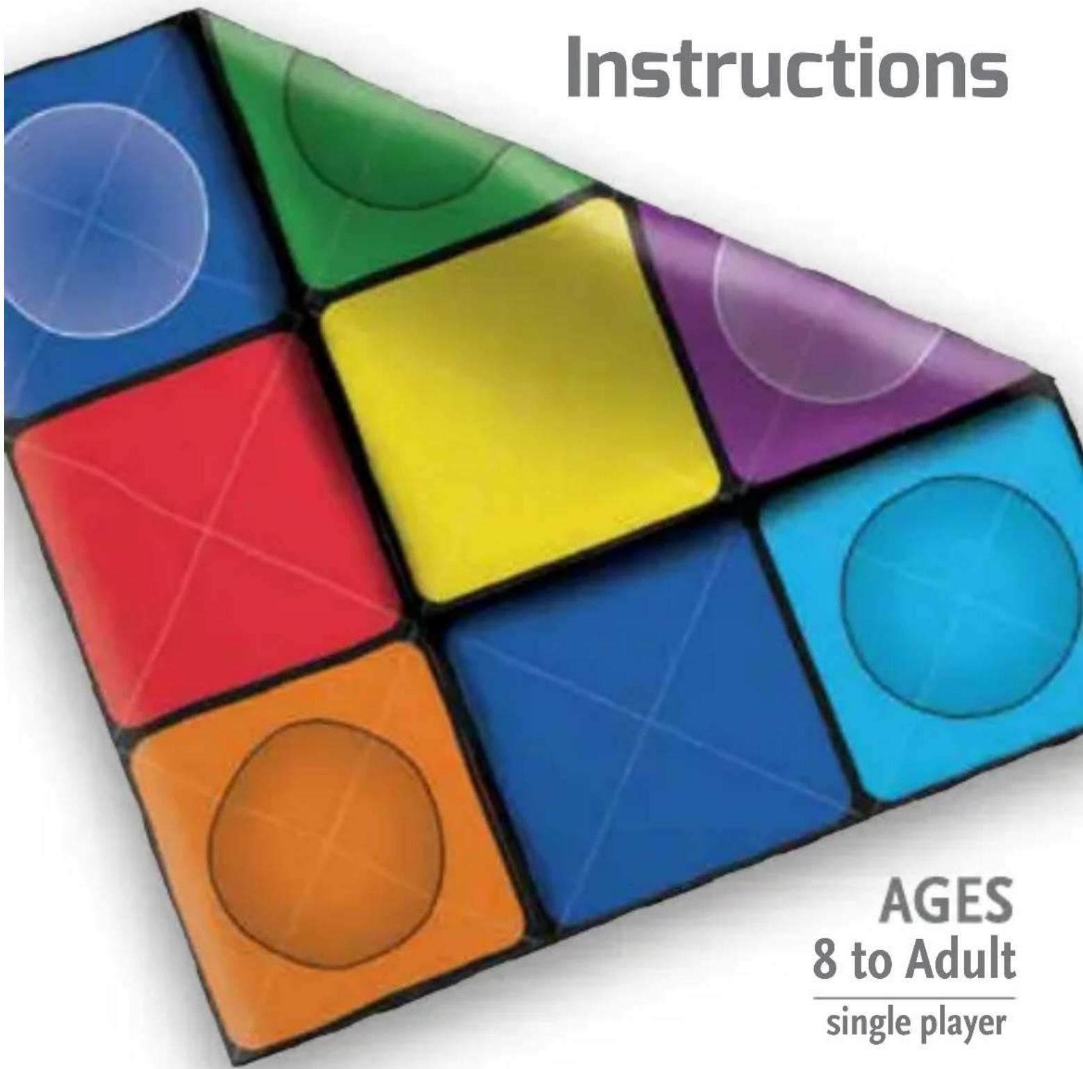 Instructions AGES 8 to Adult single player