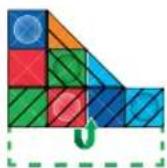 ThinkFun Color Fold - What final fold will make a Large "L"? - 2