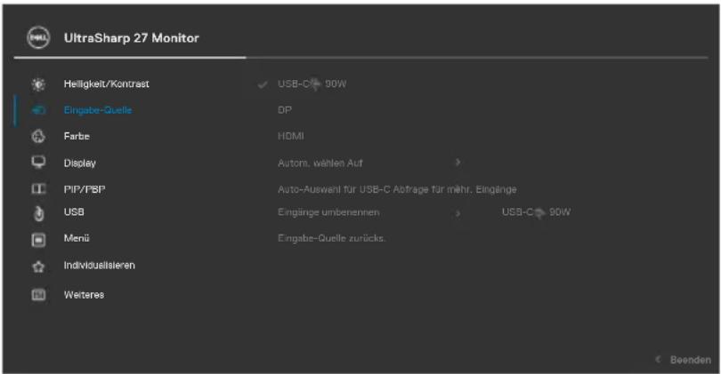 DELL UltraSharp U2722D - Taste an der-Frontblende - 10