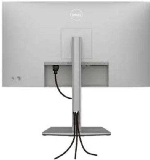DELL UltraSharp U2722D - Kabel organisieren - 1
