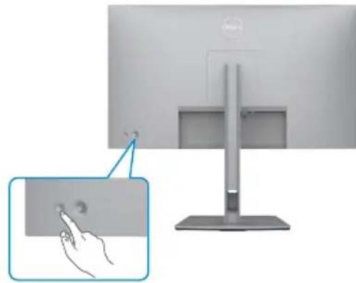 DELL UltraSharp U2722D - Monitor einschalten. - 1