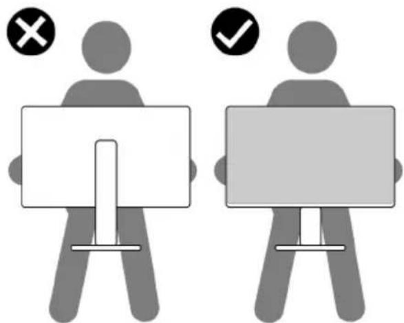 DELL UltraSharp U2722D - Display handhaben und transportieren - 2