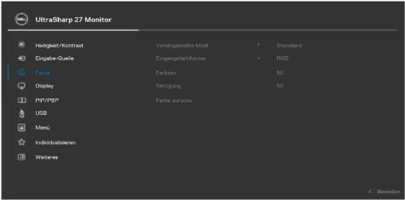 DELL UltraSharp U2722D - Taste an der-Frontblende - 13