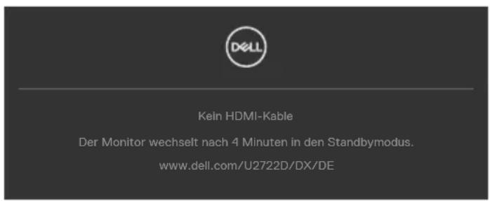 DELL UltraSharp U2722D - Selbsttest - 2
