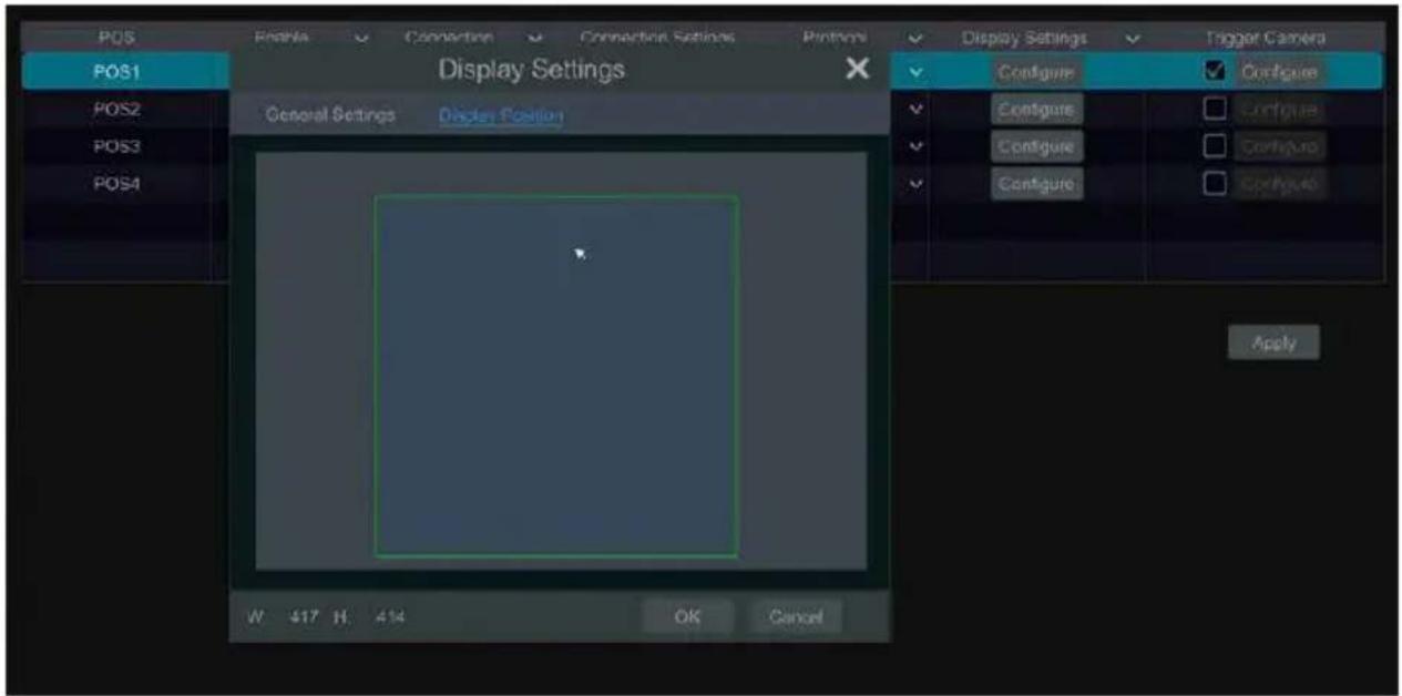 Avycon AVR-HN504P4 - POS Settings - 2