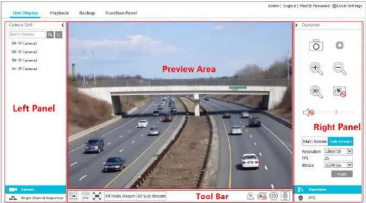 Avycon AVR-HN504P4 - Remote Preview - 1