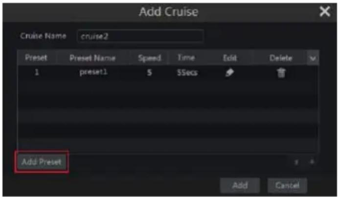 Avycon AVR-HN504P4 - ➢ Cruise Setting - 1