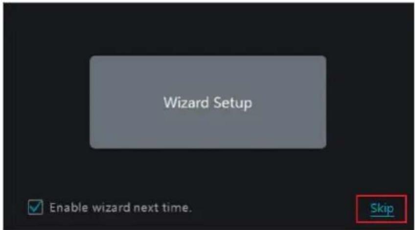 Avycon AVR-HN504P4 - Startup Wizard - 1