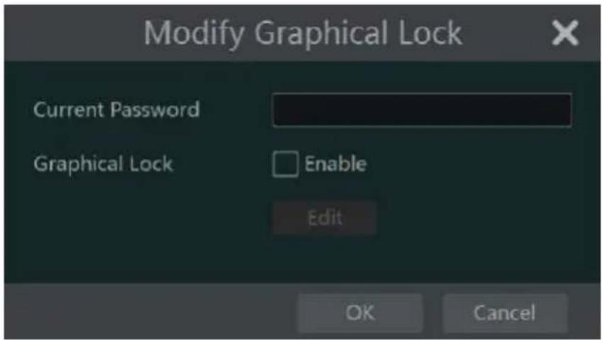 Avycon AVR-HN504P4 - Modify Graphical Lock - 1