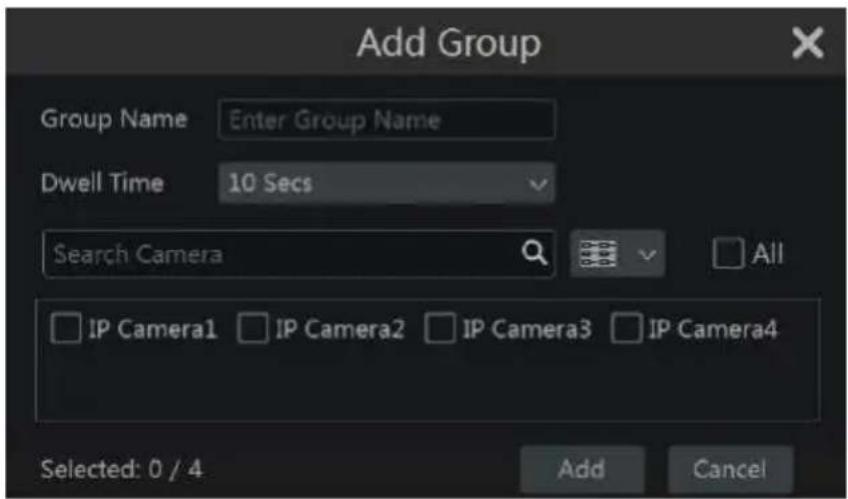 Avycon AVR-HN504P4 - Add Camera Group - 2