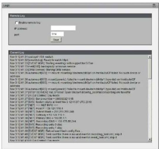 D-LINK DCS-5615 - Logs - 1