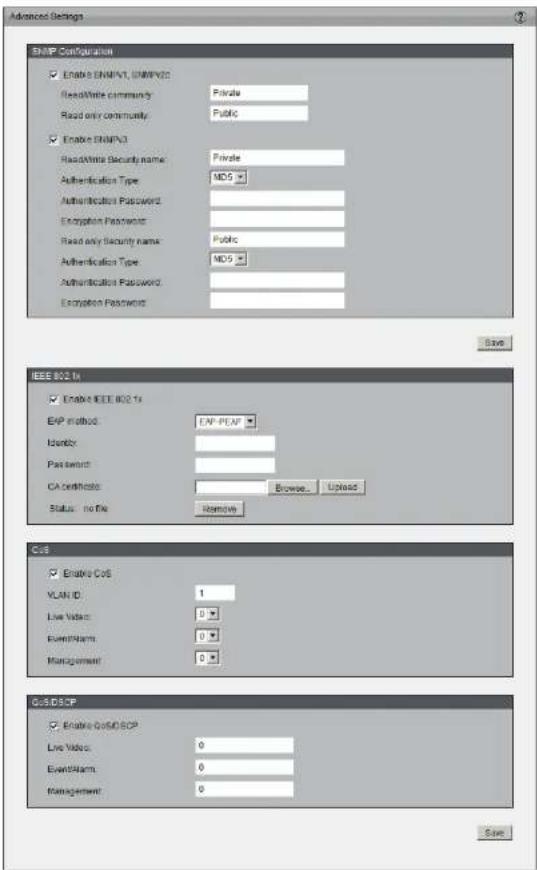 D-LINK DCS-5615 - SNMP configuration - 1