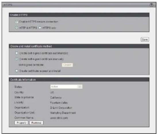D-LINK DCS-5615 - How do I cancel the HTTPS setting? - 1