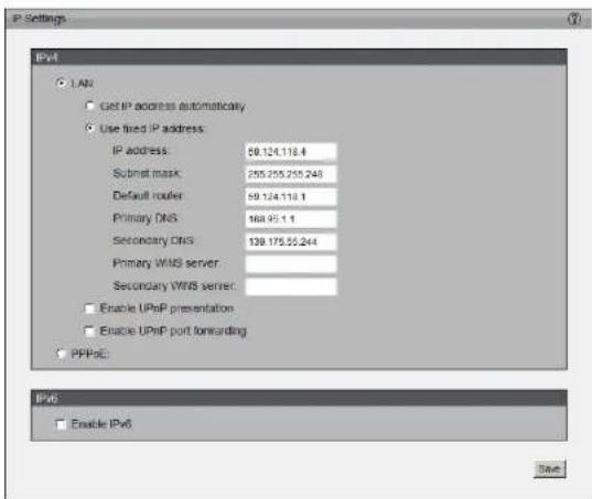 D-LINK DCS-5615 - IPv4 - 2