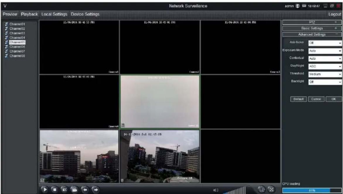 Amcrest AMDV960H8 - Live View - 1