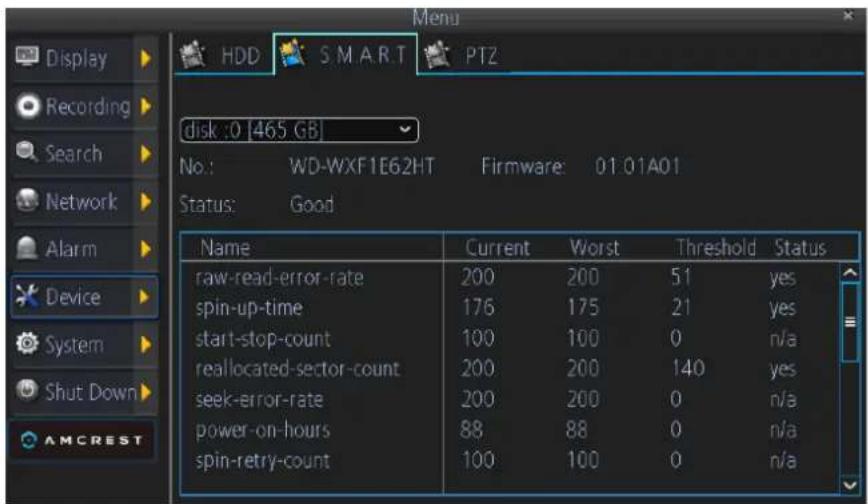 Amcrest AMDV960H8 - Managing HDDs - 2