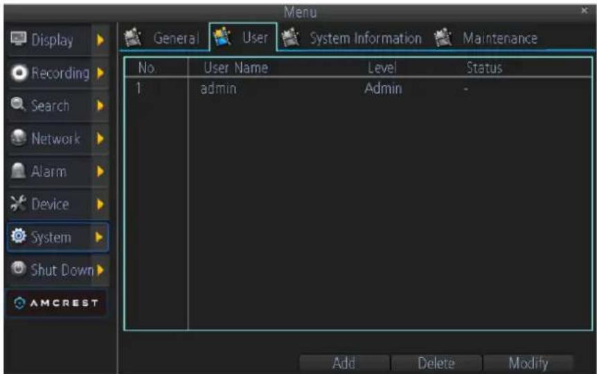 Amcrest AMDV960H8 - User - 1